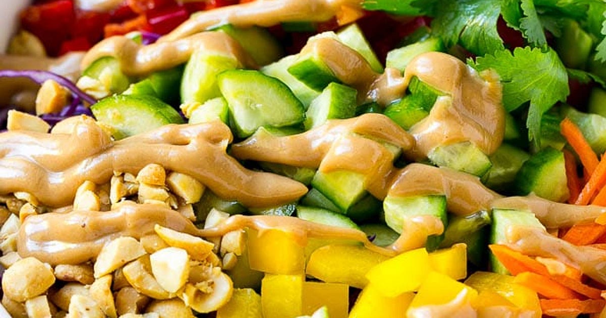 Chopped Thai Salad Recipe | Samsung Food App