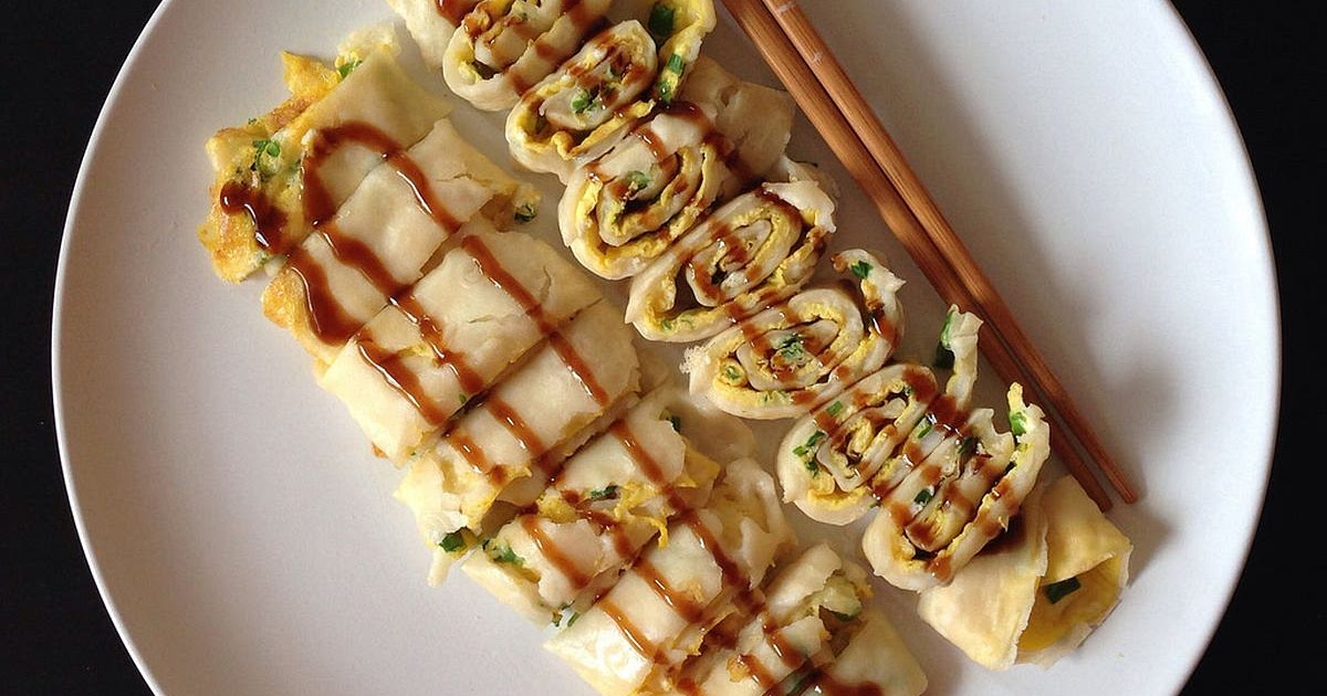 Dan Bing (Taiwanese Egg Crepe) Recipe | Samsung Food App
