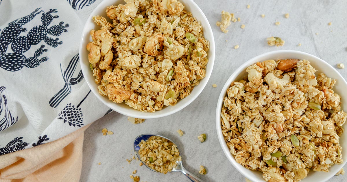 Crunchy Maple Cinnamon Granola Recipe | Samsung Food App