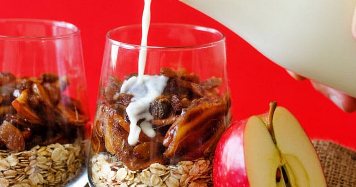 Apple Pie Overnight Oats Recipe | Samsung Food App