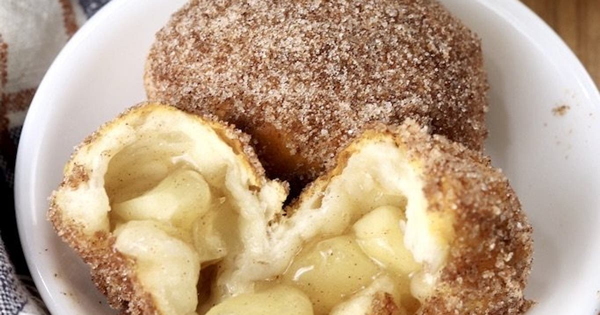 Air Fryer Churro Apple Pie Bombs Recipe | Samsung Food App