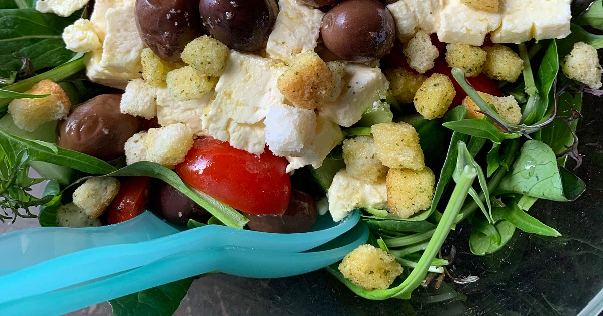 Low sodium low carb Greek salad Recipe | Samsung Food App