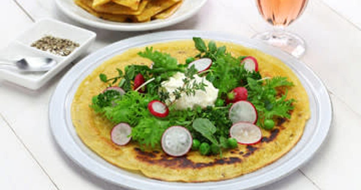 Socca Flatbread - chickpea Recipe | Samsung Food App