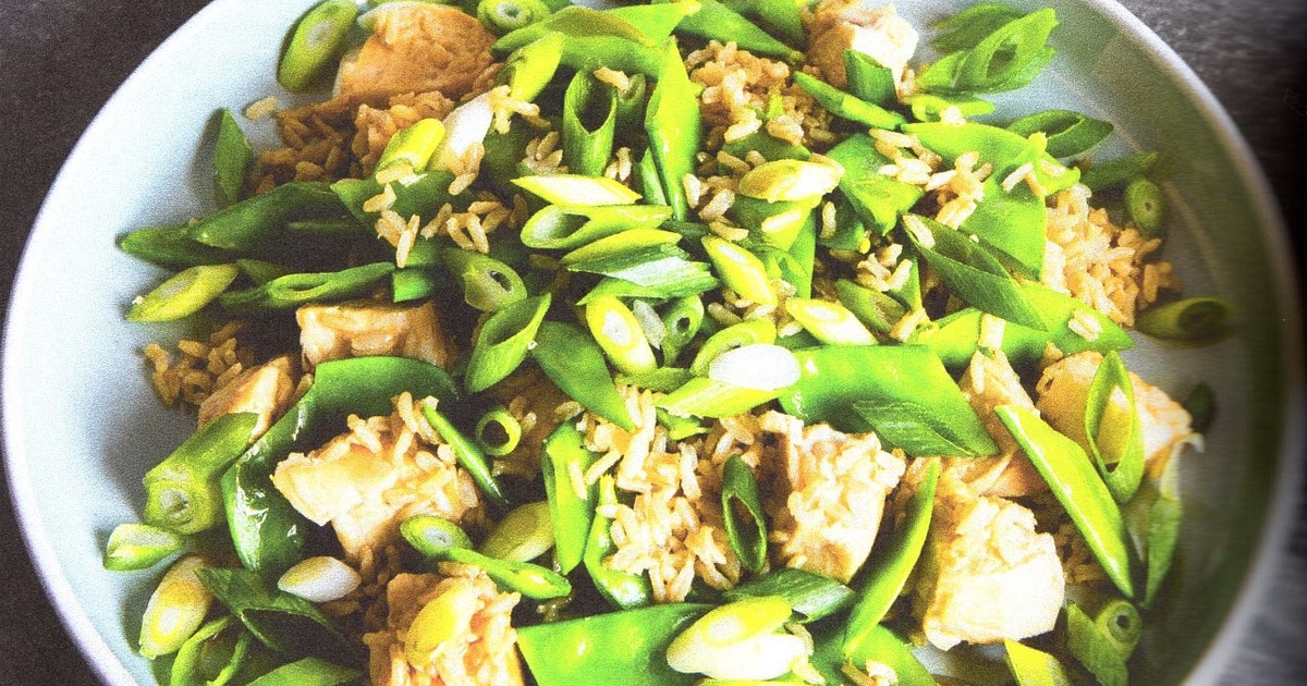Chicken and Brown Rice with Snow Peas Recipe | Samsung Food App