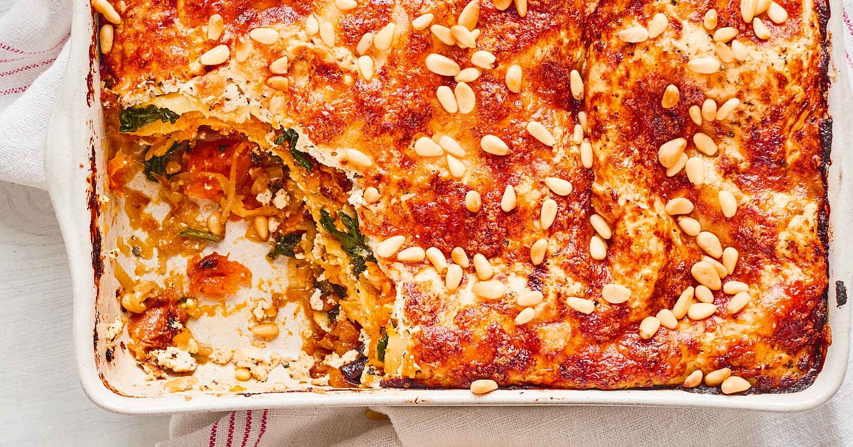 Pumpkin lasagne Recipe | Samsung Food App