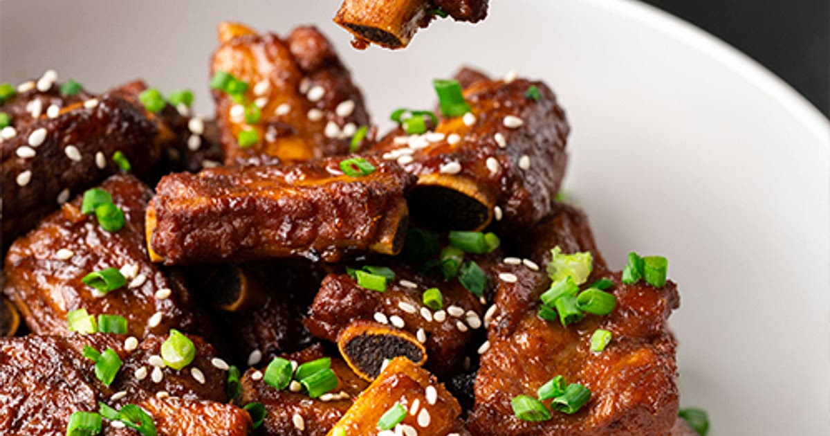 Red Sazon Ribs Chinese Red-braised Spare Ribs Recipe | Samsung Food App