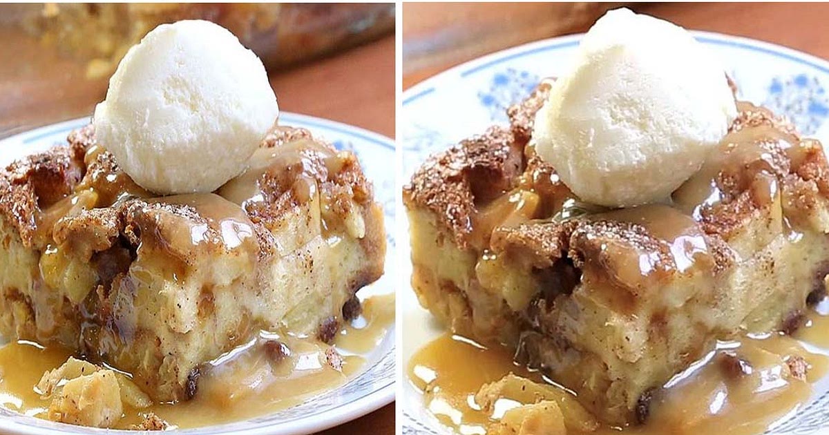 Apple Pie Bread Pudding Recipe | Samsung Food App