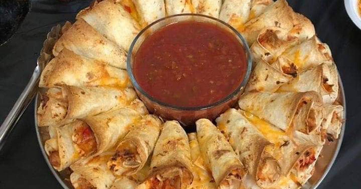 Blooming Quesadilla Ring Recipe | Samsung Food App