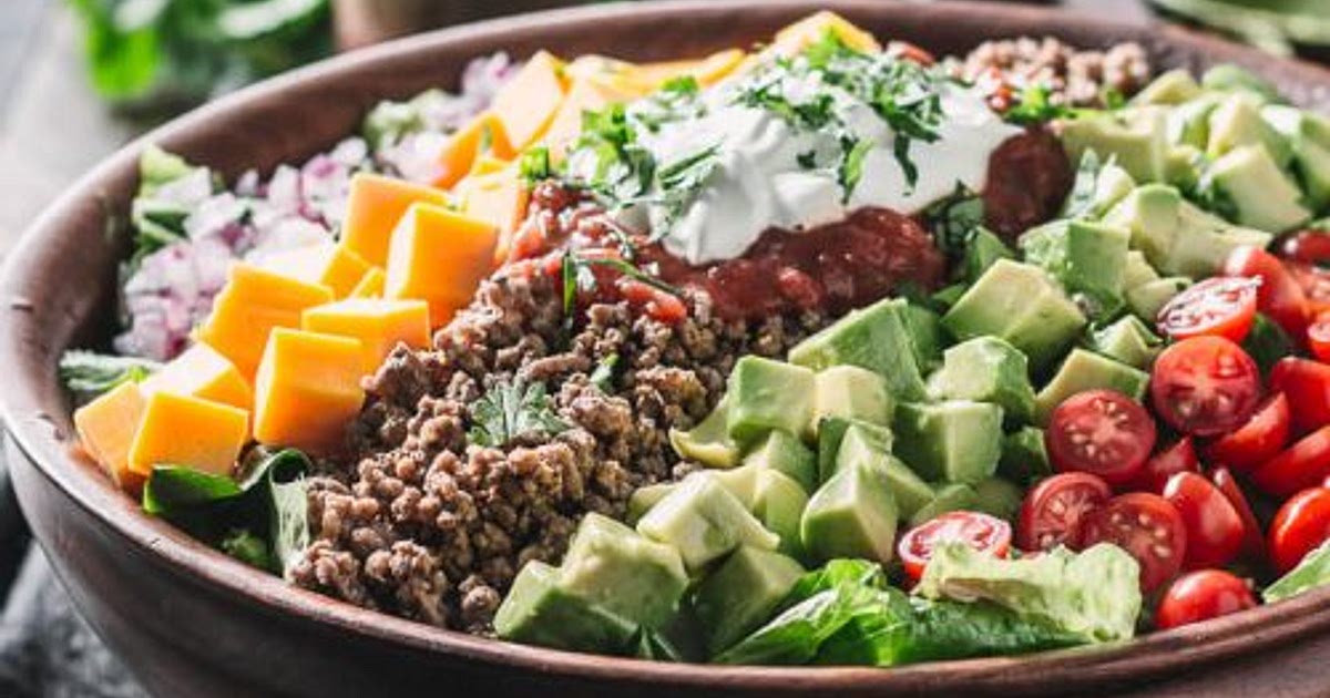 Low Carb Taco Salad Recipe | Samsung Food App