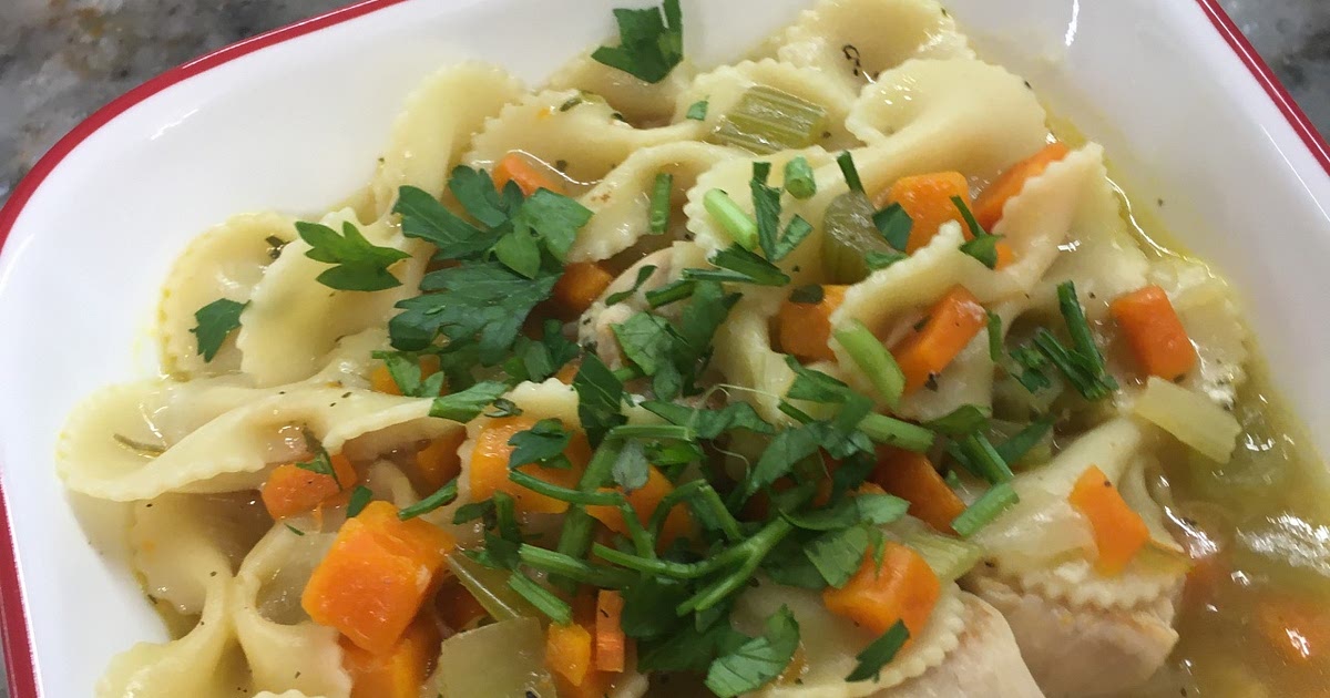 Chicken Pasta Soup Recipe | Samsung Food App