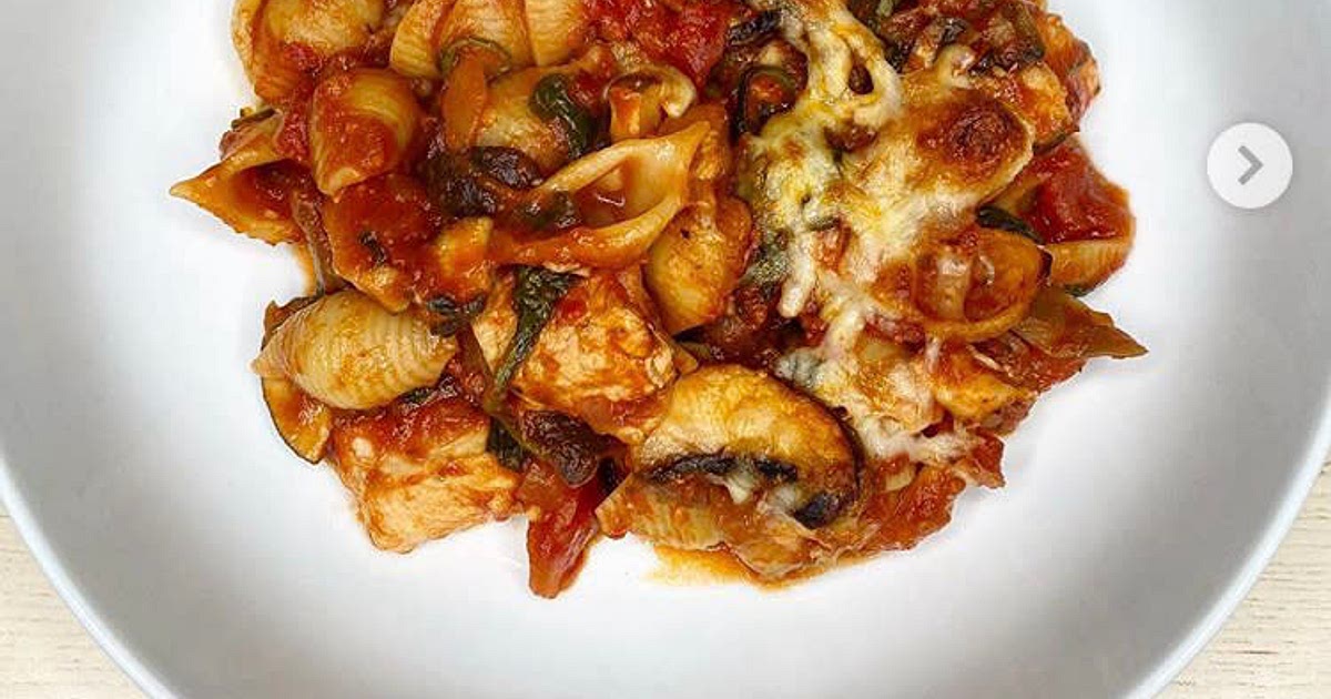 Chicken pasta bake! Recipe | Samsung Food App