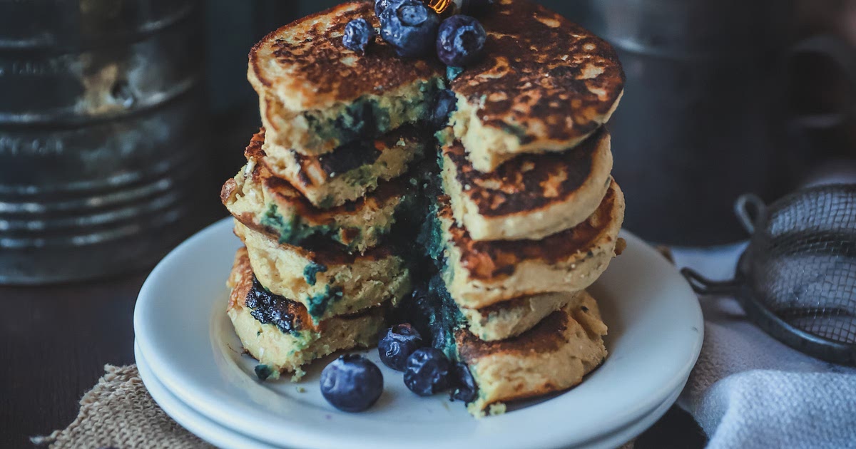 Blueberry Chickpea Pancakes Recipe | Samsung Food App