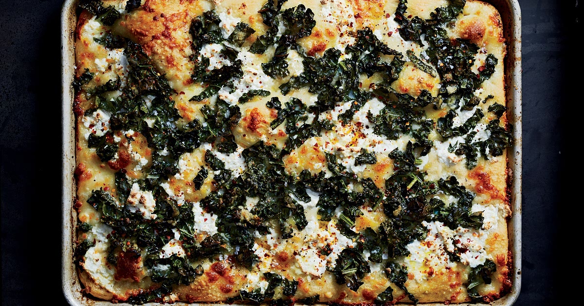Spicy Tuscan Kale and Ricotta Grandma Pie Recipe | Samsung Food App
