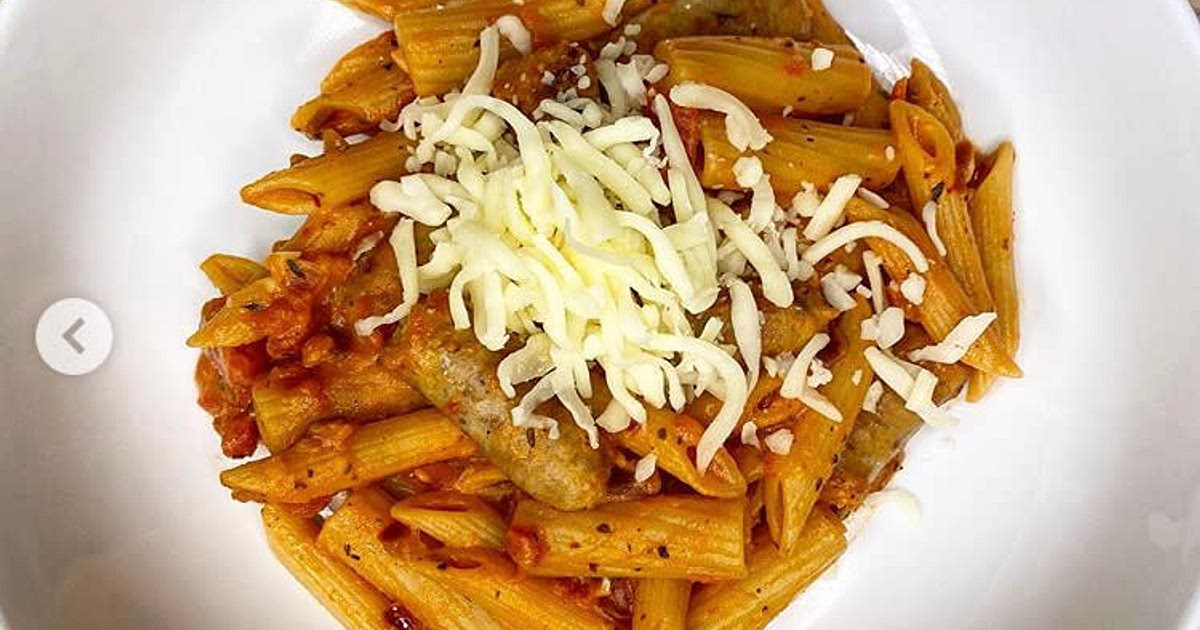 Creamy tomato sausage pasta Recipe | Samsung Food App