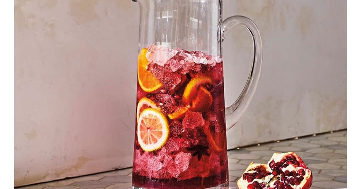 Winter Spiced Pomegranate and Clementine Sangria Recipe | Samsung Food App