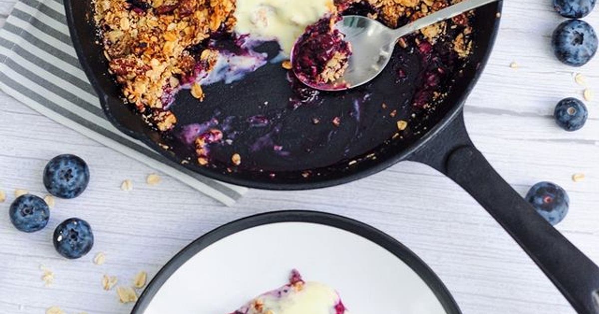 BLUEBERRY CRUMBLE Recipe | Samsung Food App
