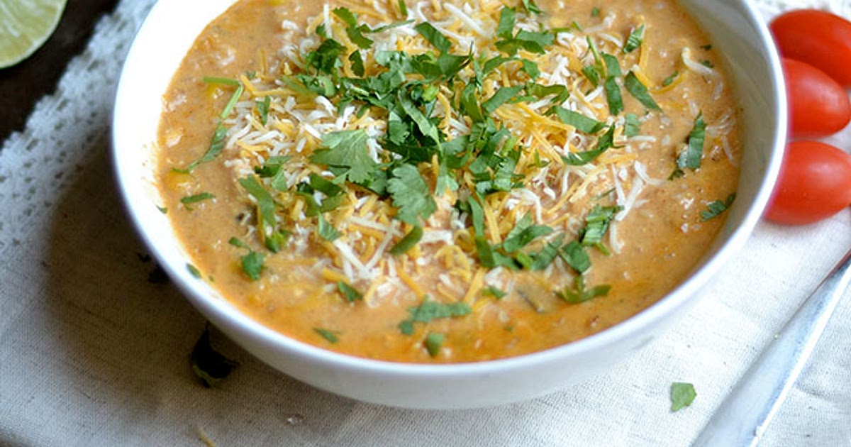 Instant Pot Creamy Chicken Enchilada Soup Recipe | Samsung Food App