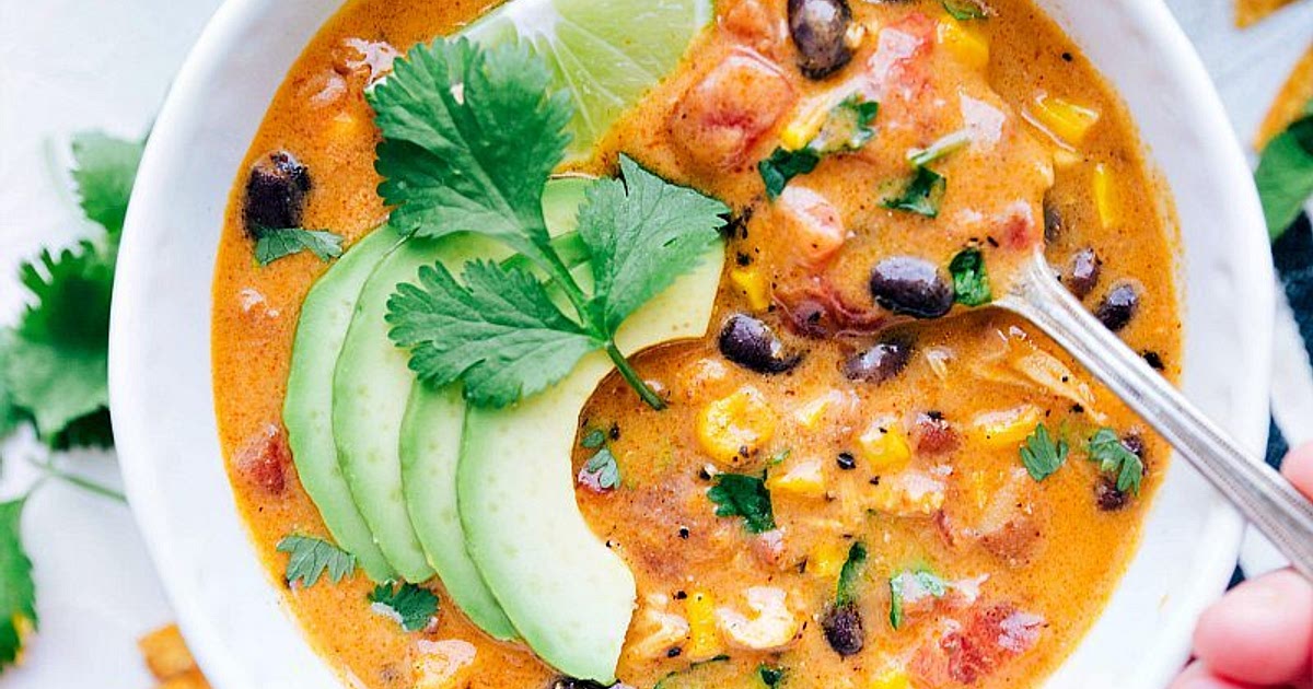 20-Minute Cheesy Chicken Tortilla Soup Recipe | Samsung Food App