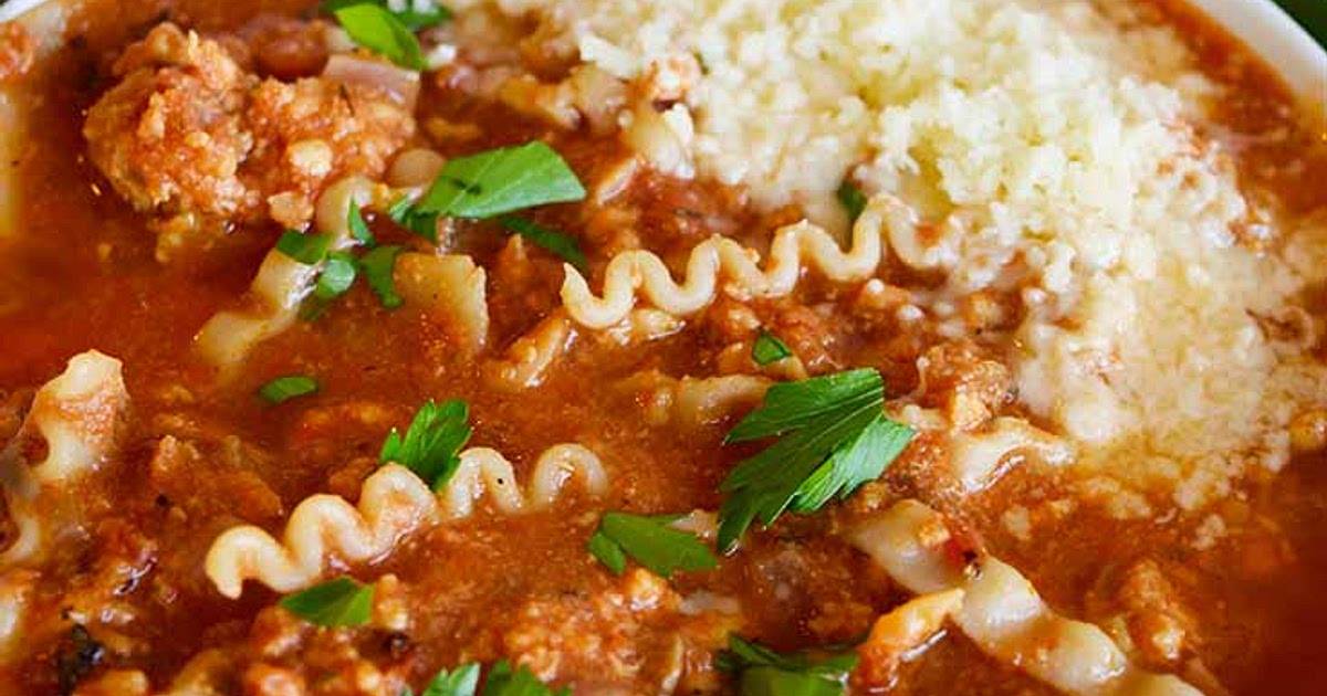 Lasagna Soup Recipe | Samsung Food App