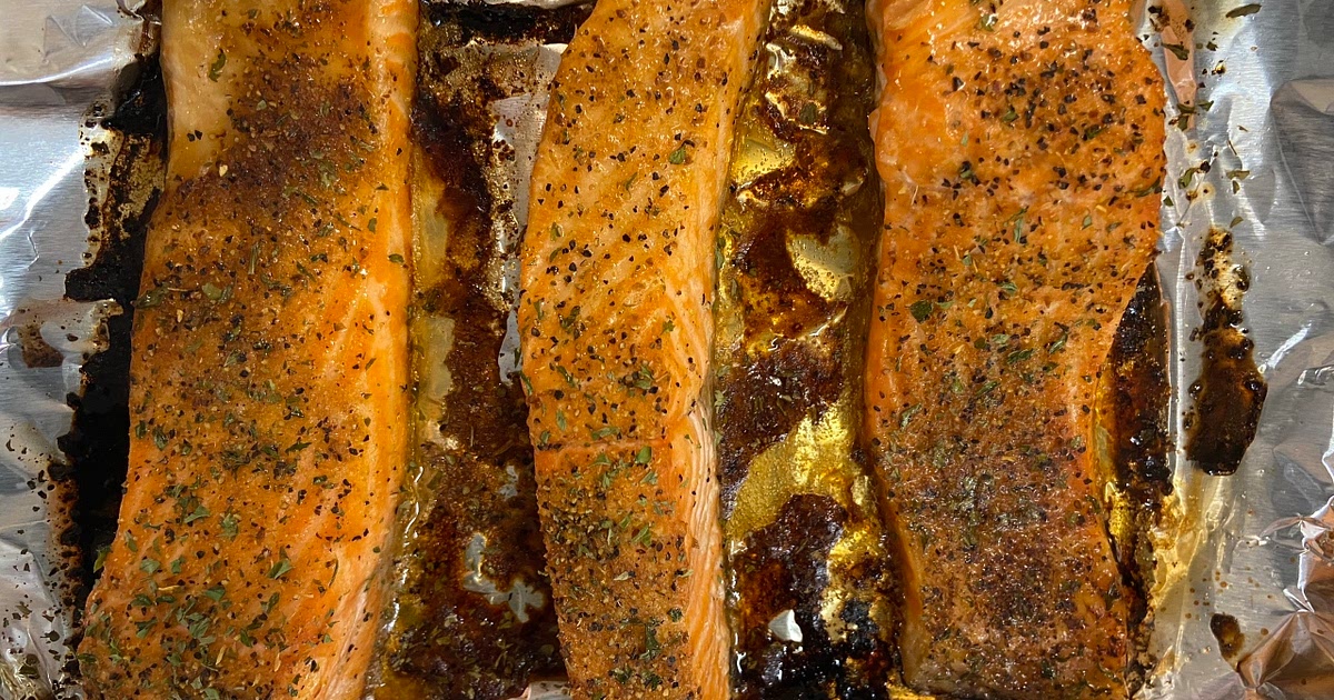 Lemon Pepper Salmon Recipe | Samsung Food App