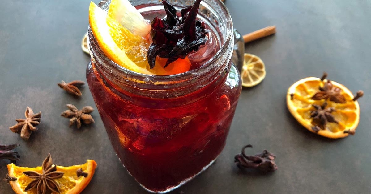 Festive Mulled Iced Hibiscus Tea Recipe | Samsung Food App