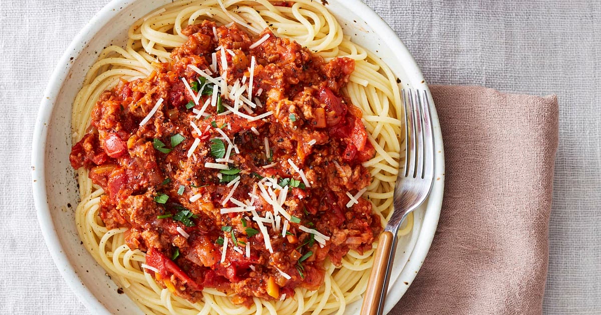 Beyond Beef Bolognese Recipe | Samsung Food App