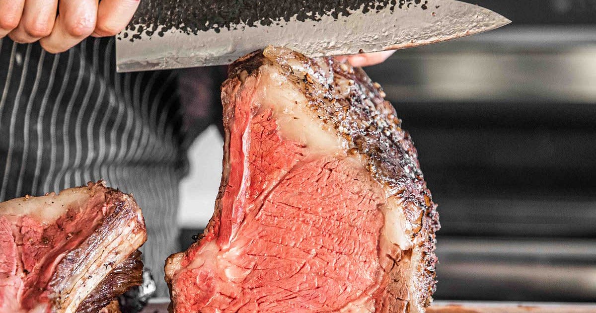 Simple Standing Rib Roast Recipe | Samsung Food App