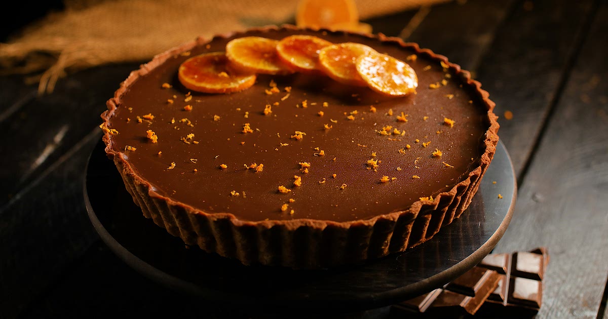 Chocolate and Clementine Tart Recipe | Samsung Food App