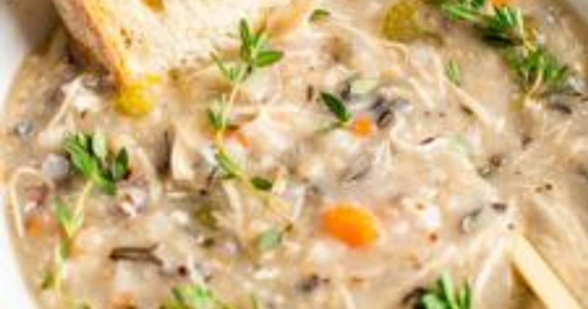 Chicken Wild Rice Soup Recipe | Samsung Food App
