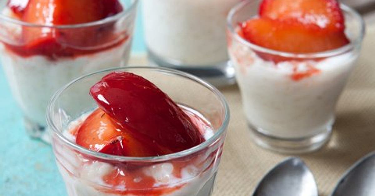Plum rice pudding Recipe | Samsung Food App