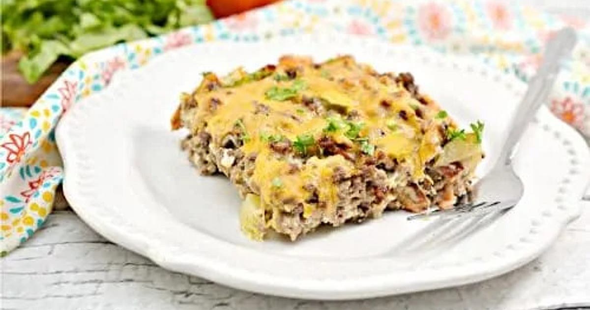 Keto Cheeseburger Casserole Recipe | Samsung Food App