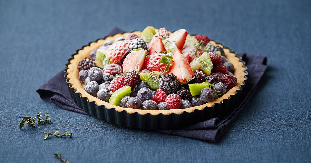 Fruit flan base Recipe | Samsung Food App