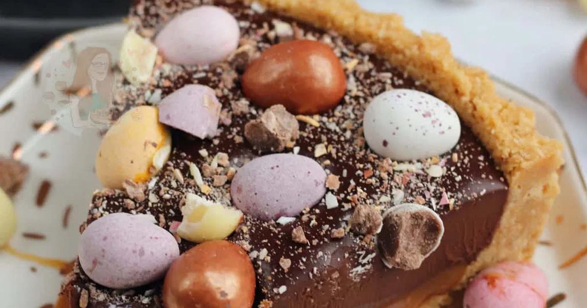 Salted Caramel Easter Tart! Recipe | Samsung Food App