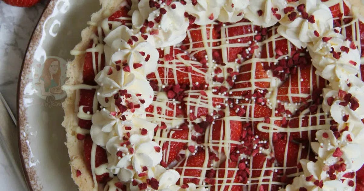 White Chocolate and Strawberry Tart! Recipe | Samsung Food App