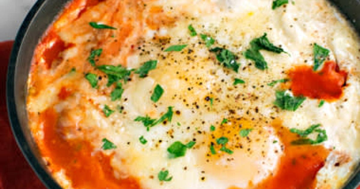 Blissfully Baked Eggs In Tasty Tomato Sauce Recipe | Samsung Food App