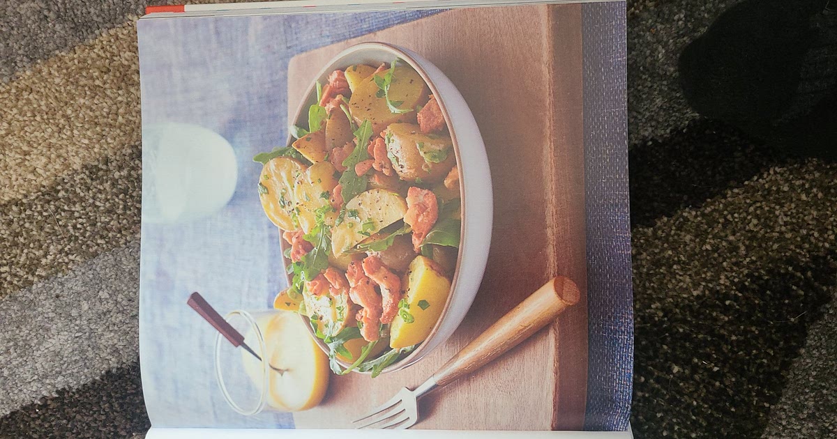 Warm Salmon and Potato Salad Recipe | Samsung Food App