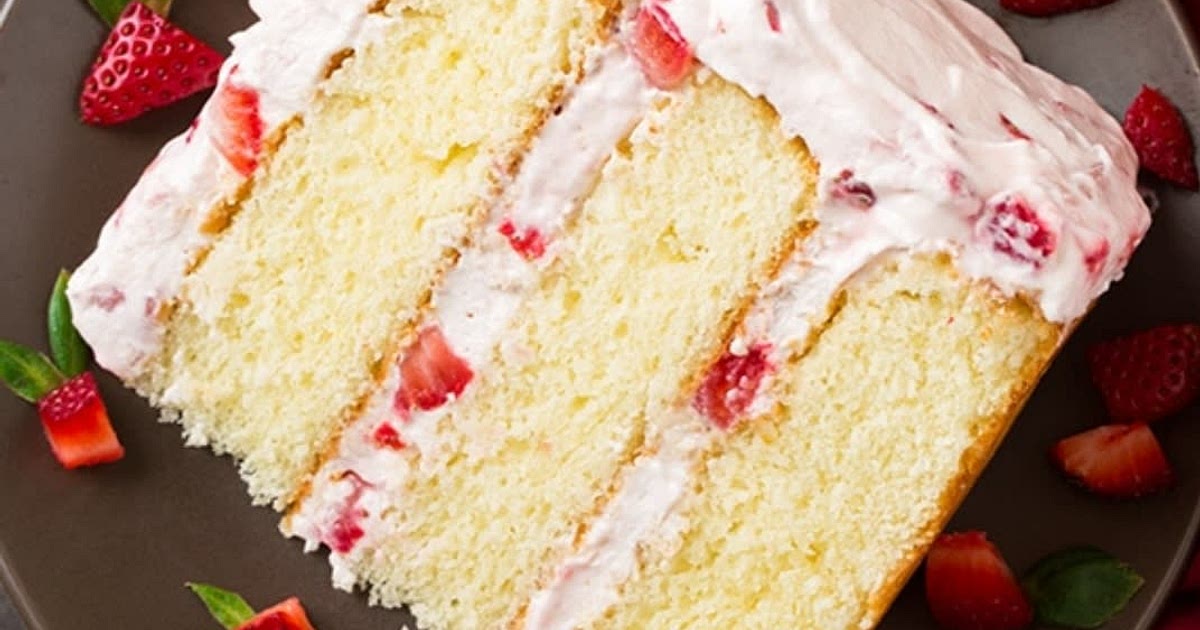Strawberry Cake Recipe | Samsung Food App