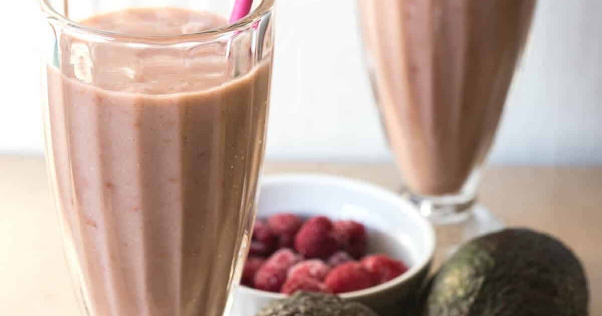 Raspberry Avocado Smoothie - Dairy Free Recipe | Samsung Food App