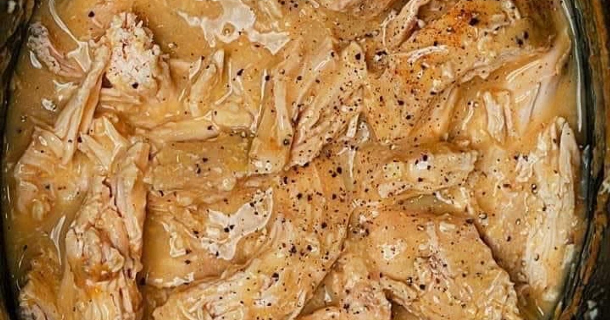 Crockpot chicken and gravy Recipe | Samsung Food App