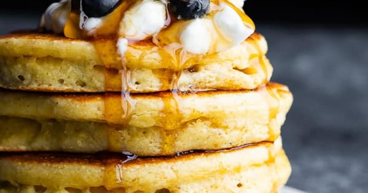 Perfect Fluffy Protein Pancakes (no banana!) Recipe | Samsung Food App