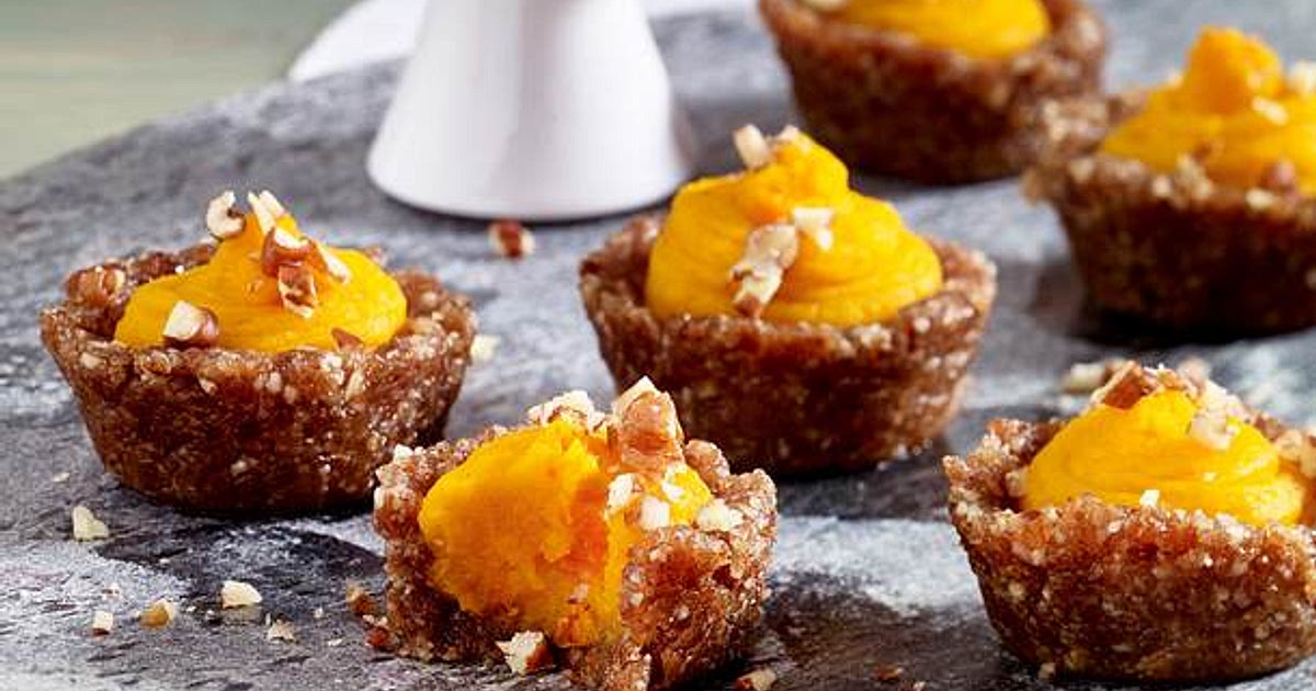 Kleine Kürbis-Törtchen (roh und vegan) Recipe | Samsung Food App