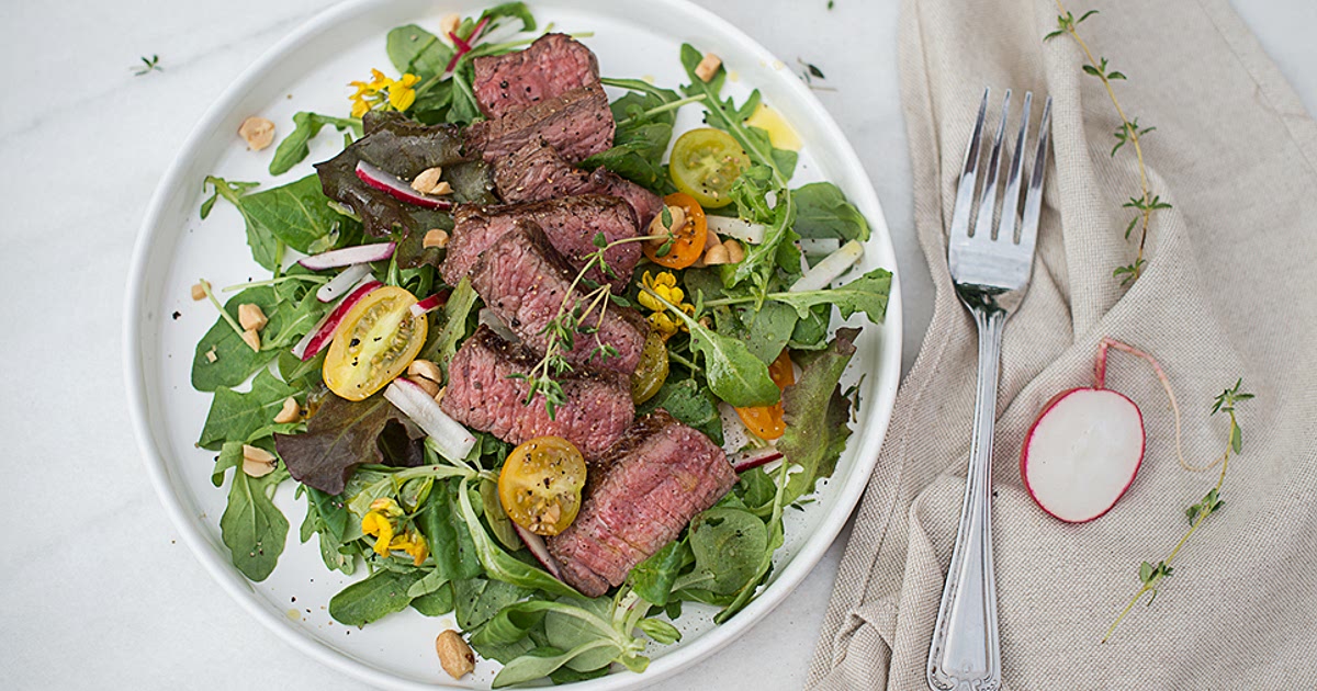 Rinderfilet auf Marktsalat *Dampfgar Rezept Recipe | Samsung Food App