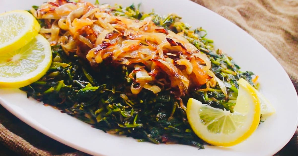 Hindbeh Bi Zeit (Dandelions in olive oil) هندبة بزيت Recipe | Samsung Food App