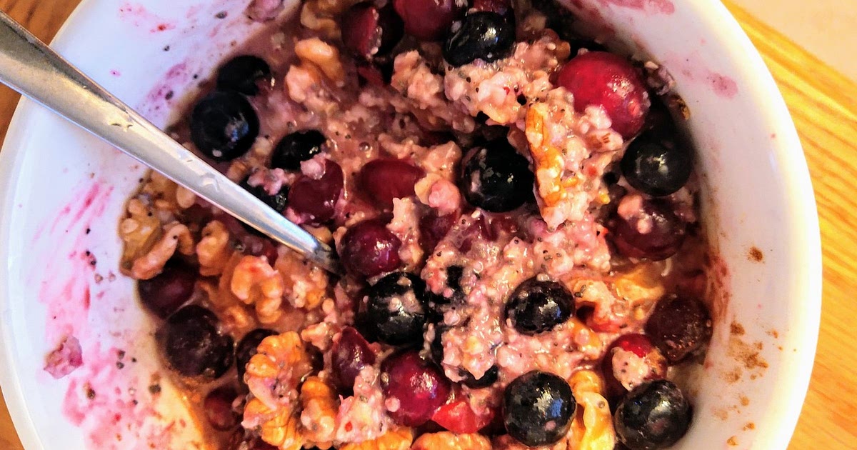 Blueberry Cranberry Oatmeal Recipe | Samsung Food App