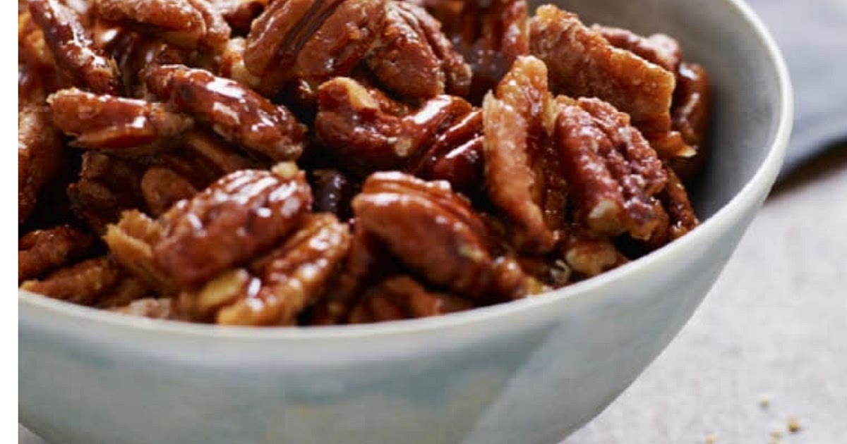 Sweet, Spicy, & Salty Candied Pecans Recipe | Samsung Food App