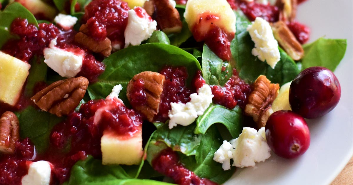 Fall Salad with Cranberry Vinaigrette Recipe | Samsung Food App