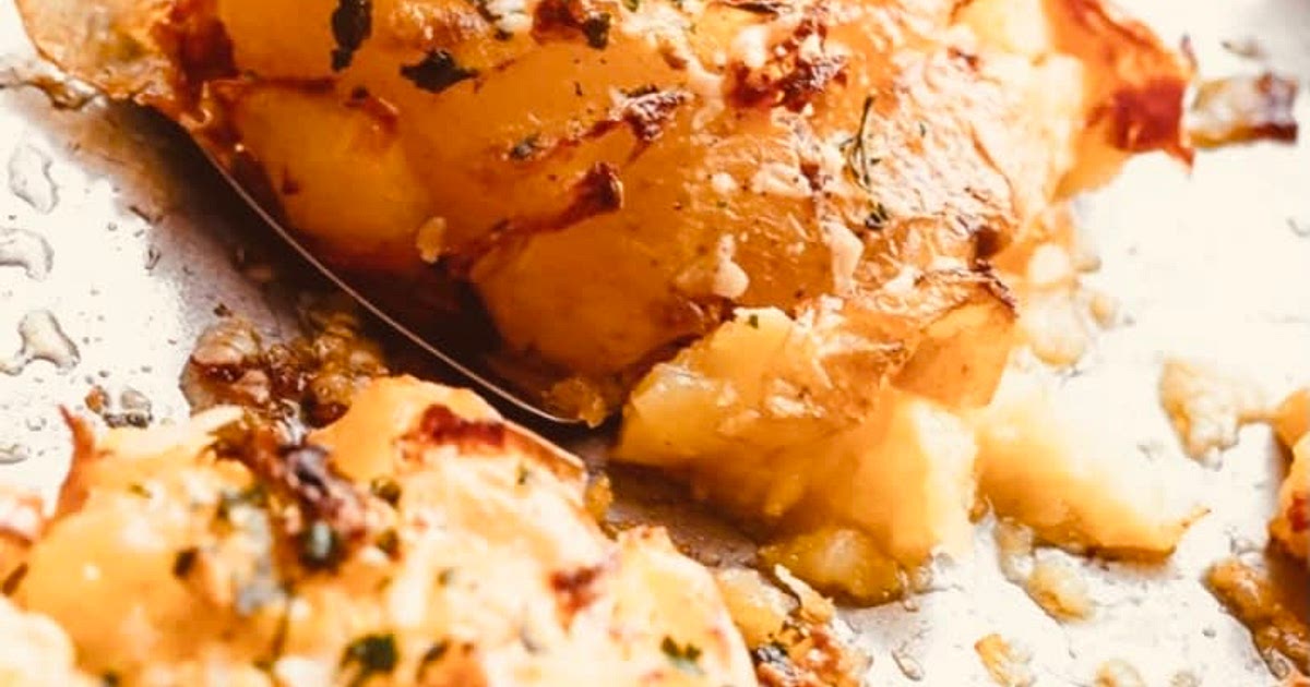 OVEN ROASTED POTATO & GARLIC. (بطاطا مشوية بالفرن مع زيت وثوم) Recipe | Samsung Food App