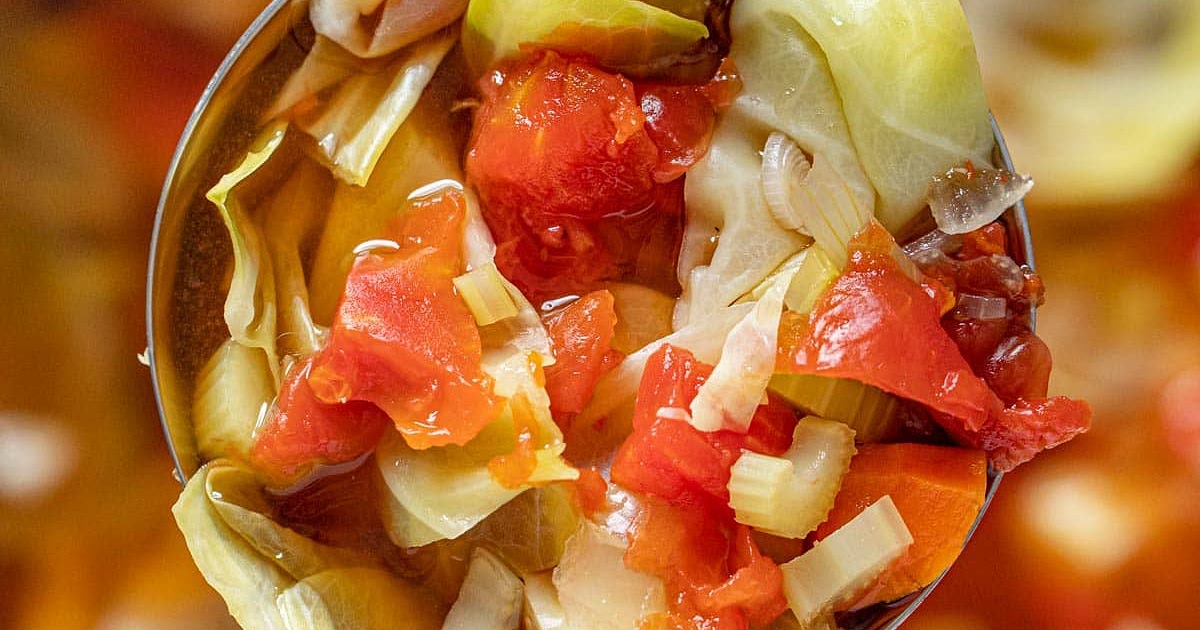Weight Loss Cabbage Soup Recipe | Samsung Food App