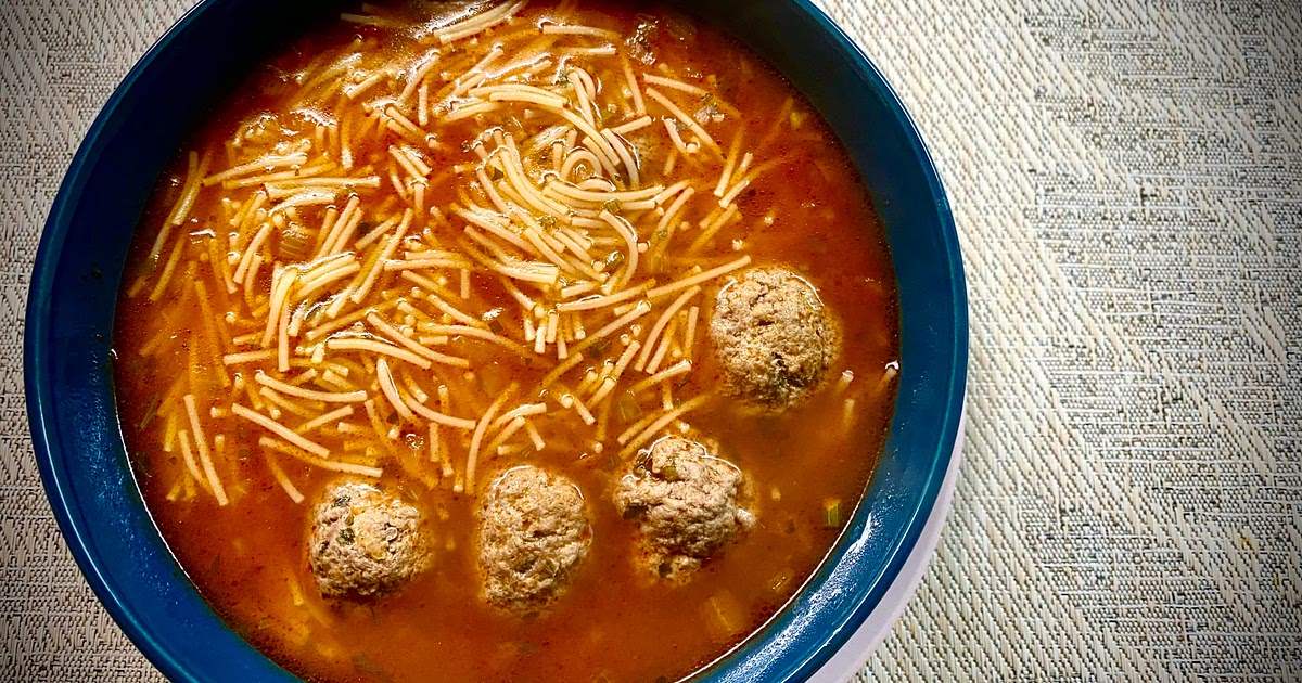 Meatballs soup with vermicelli Recipe | Samsung Food App