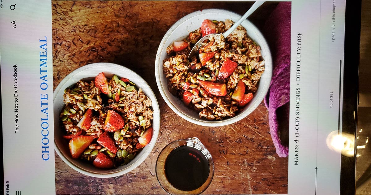 Chocolate Oatmeal Recipe | Samsung Food App